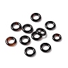 Natural Black Agate Charms G-E141-02-1