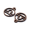 Walnut Wood Laser Cut Pendants WOOD-Q051-07J-2
