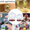 SUPERFINDINGS 8 Sets 2 Style Glass Dome Cover ODIS-FH0001-12-7