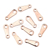 Ion Plating(IP) 304 Stainless Steel Chain Tabs STAS-E454-23RG-3