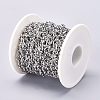 Tarnish Resistant 304 Stainless Steel Figaro Chains CHS-L001-138-0.8mm-2