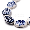 Handmade Porcelain Beads Strands PORC-M537-03-4