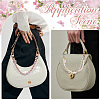 2Pcs 2 Colors Alloy Flower Phone Hand Strap Chains AJEW-SC0004-10B-6