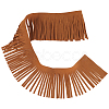5 Yards Faux Suede Tassel Trimming DIY-GF0008-64-1
