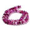 Natural Banded Agate/Striped Agate Beads Strands G-E605-A02-03A-4