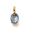 Ion Plating(IP) 304 Stainless Steel Rhinestone Pendants STAS-A104-11G-08-1