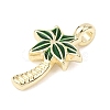 Alloy Enamel Pendants FIND-C076-05G-2