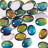 DIY Oval Pendant Making Kits DIY-TA0015-36-3