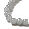Imitation Jade Glass Beads Strands DGLA-S076-6mm-30-3