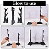2-Tier MDF Board Sword Display Rack ODIS-WH0043-257B-3