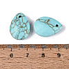Synthetic Turquoise Pendants G-N362-13L-3