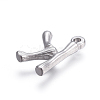 Tarnish Resistant 304 Stainless Steel Pendants STAS-I117-14F-P-2