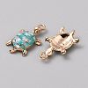 Alloy Enamel Pendants FIND-CJC0027-01G-08-2