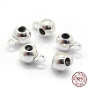 Anti-Tarnish Rhodium Plated 925 Sterling Silver Tube Bails STER-I016-126A-3