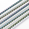 Ion Plating(IP) 304 Stainless Steel Box Chain Necklaces NJEW-P251-02B-2