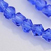 Faceted Bicone Glass Beads Strands EGLA-P017-3mm-10-3