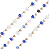 Handmade Glass Beaded Chains CHS-P016-45G-03-1