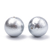 Compressed Cotton Pearl Beads WOVE-S114-8mm-09-1