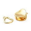 Brass Interlocking Clasps KK-Z105-03G-4