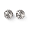 304 Stainless Steel Rhinestone European Beads STAS-A092-10E-P-1