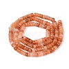 Natural Red Aventurine Beads Strands LS-G-Q606-46A-06-3