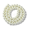 Eco-Friendly Dyed Glass Pearl Round Bead Strands X-HY-A002-8mm-RB011-2