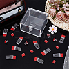 20 Boxes Acrylic Self Adhesive Latches FIND-BC0014-39-4