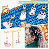 Cat Stitch Markers HJEW-AB00278-4