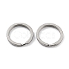 Non-Tarnish 304 Stainless Steel Split Key Rings X-STAS-Q314-01A-P-1