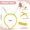 Cloth and Plastic Hair Bands OHAR-TAC0020-01C-4