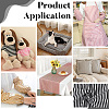 Cotton Fabric with Strip Pattern DIY-PH0037-96A-5