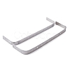 Iron Purse Frame Handle for Bag Sewing Craft Tailor Sewer FIND-WH0105-81P-04-2