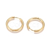 Ion Plating(IP) 304 Stainless Steel Huggie Hoop Earrings EJEW-G272-01-18mm-G-2