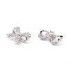Rack Plating Brass Micro Pave Cubic Zirconia Charms LS-X-ZIRC-C026-02P-2