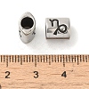 Oval with Constellation 304 Stainless Steel Beads STAS-E215-05AS-02-3