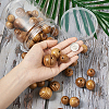 Craftdady Round Natural Wood Beads WOOD-CD0001-01-6