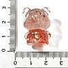 Transparent Resin Little Bear Ornament RESI-S015-01E-3