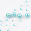 ABS Plastic Imitation Pearl Beaded Trim Garland Strand AJEW-S071-01A-1
