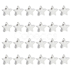 24Pcs Sterling Silver Beads STER-BC0001-99-1