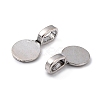 Tibetan Style Alloy Glue On Flat Pad Pendant Bails LS-TIBEP-1124-AS-FF-2