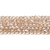 Transparent Electroplate Glass Beads Strands EGLA-A039-T4mm-A12-1