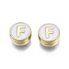 Alloy Enamel Beads ENAM-N052-006-01F-RS-2