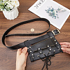 PU Leather with Alloy Waist Fencing Sheath AJEW-WH0419-04B-3