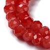 Baking Paint Imitation Jade Glass Bead Strands LS-DGLA-A034-J4MM-A32-4