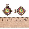 Tibetan Style Alloy Pendants AL-CBA606A-01-3