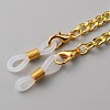 Iron Eyeglasses Chains AJEW-WH0038-28-2