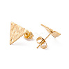 304 Stainless Steel Stud Earring Findings STAS-G270-02G-08-2