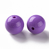 Opaque Acrylic Beads X-MACR-S370-C20mm-30-2