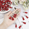 100Pcs Faux Suede Tassel Pendant Decorations FIND-SC0002-29A-3