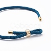 Braided Nylon Cord Bracelet Making MAK-A017-D01-05G-3